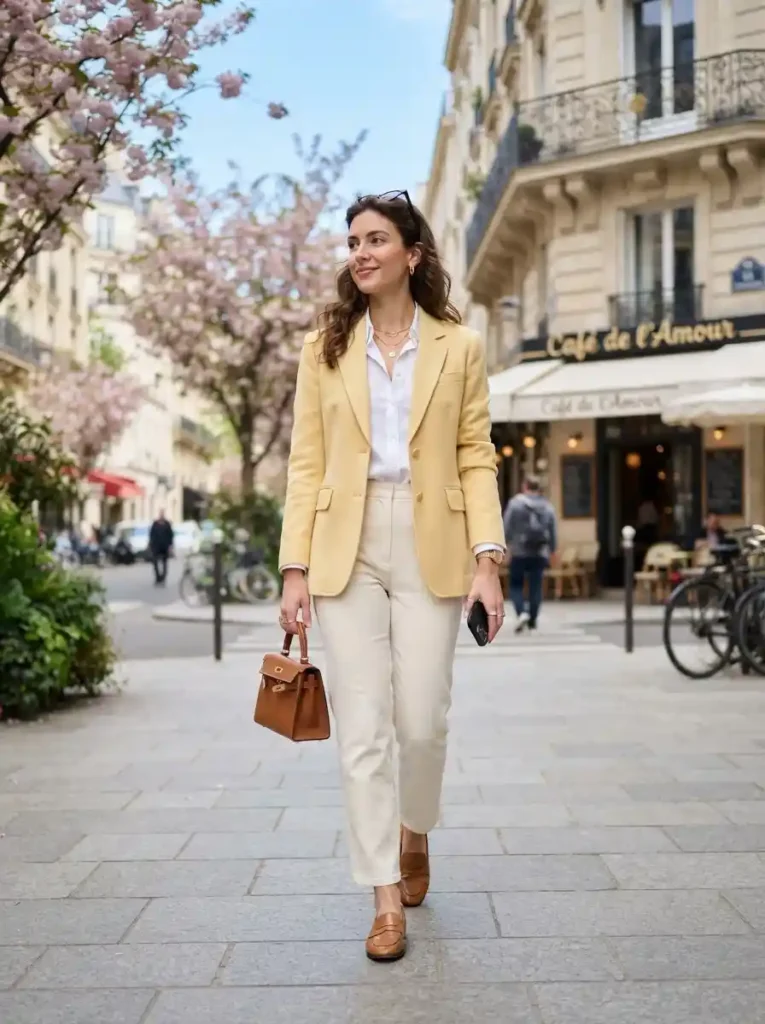 Butter Yellow Blazer