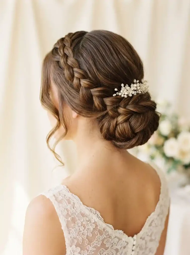 Braided-Low-Bun