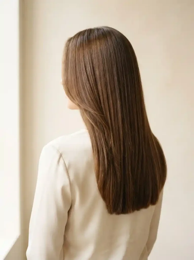 Blunt Cut With Long Layers