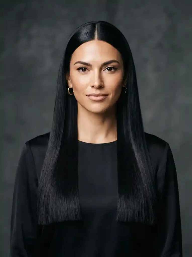 Sleek Glass Hair