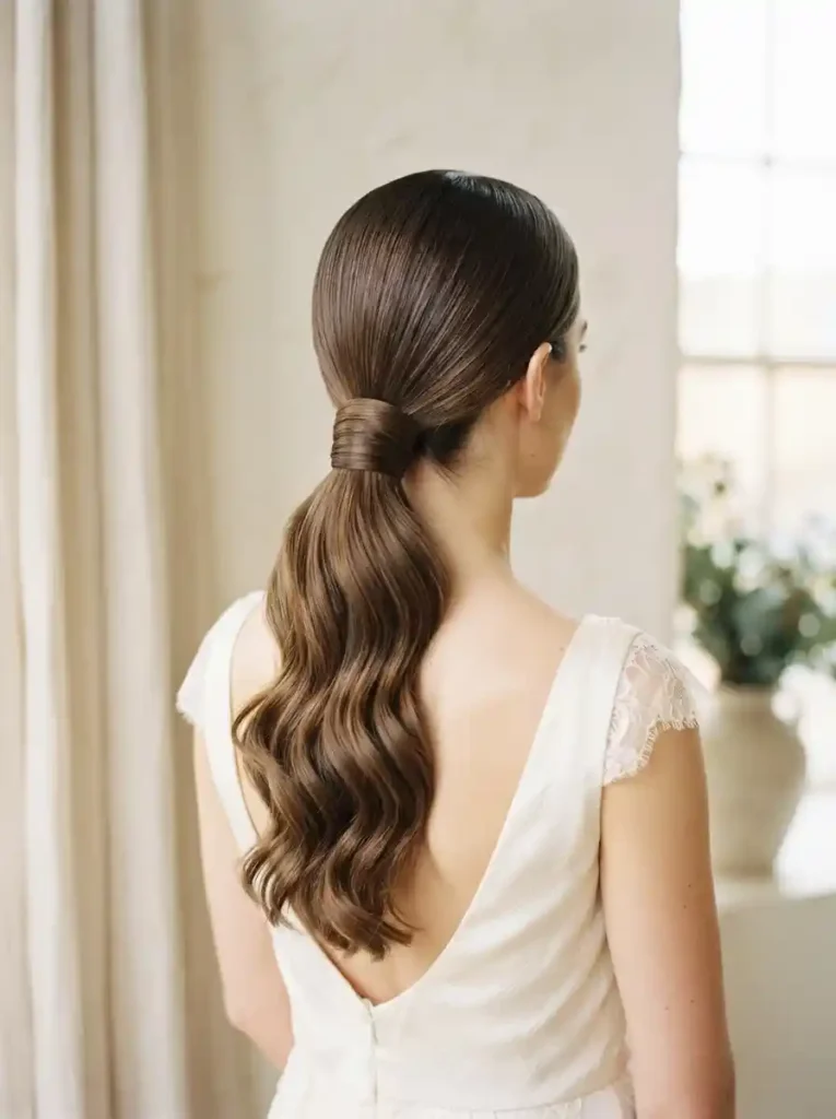 Low-Wavy-Ponytail