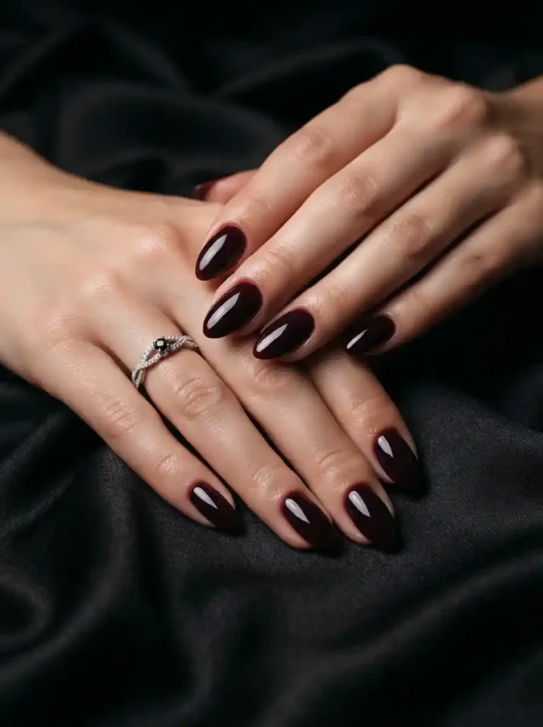 Black Cherry Nail Color