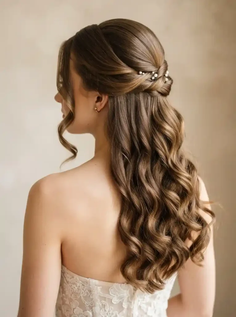Classic-Curled-Half-Up.