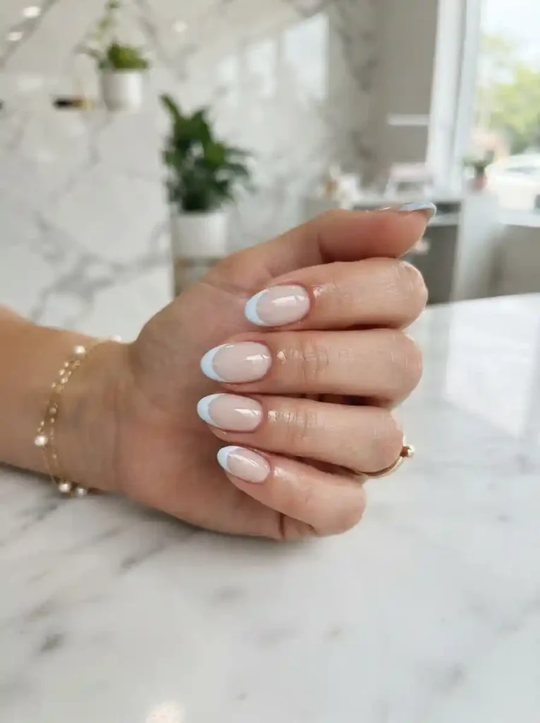 Icy Blue Tips