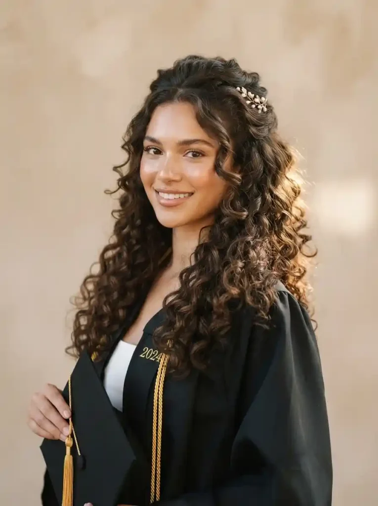 Curly-Half-Updo.