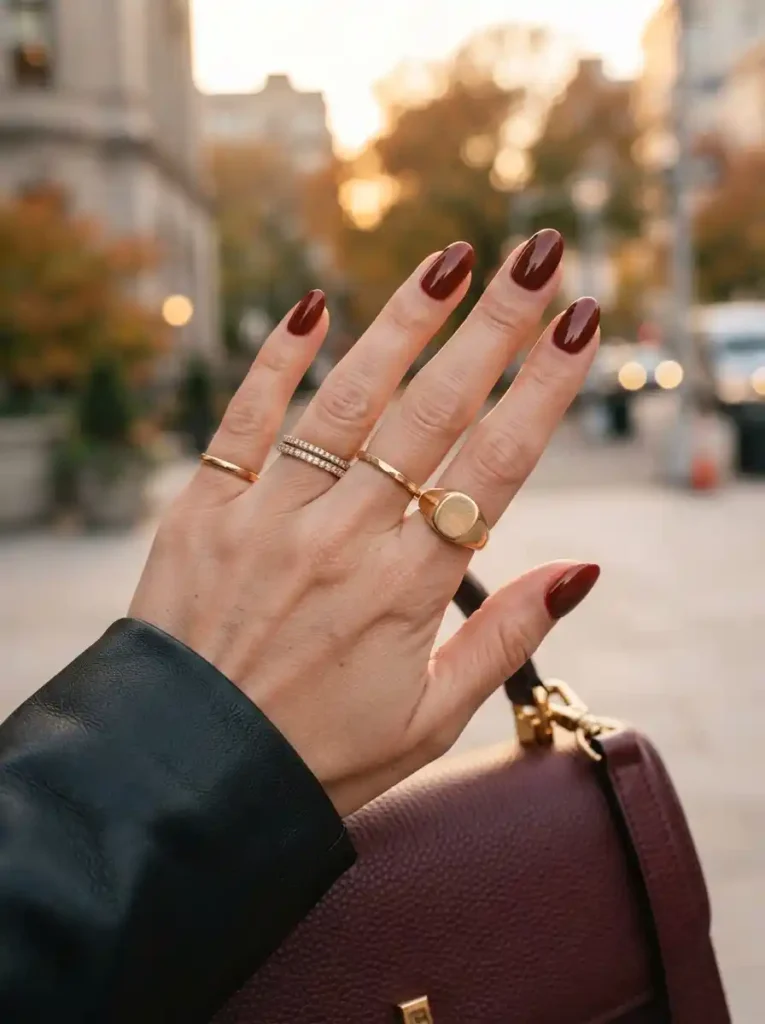 Burnt Cherry Red