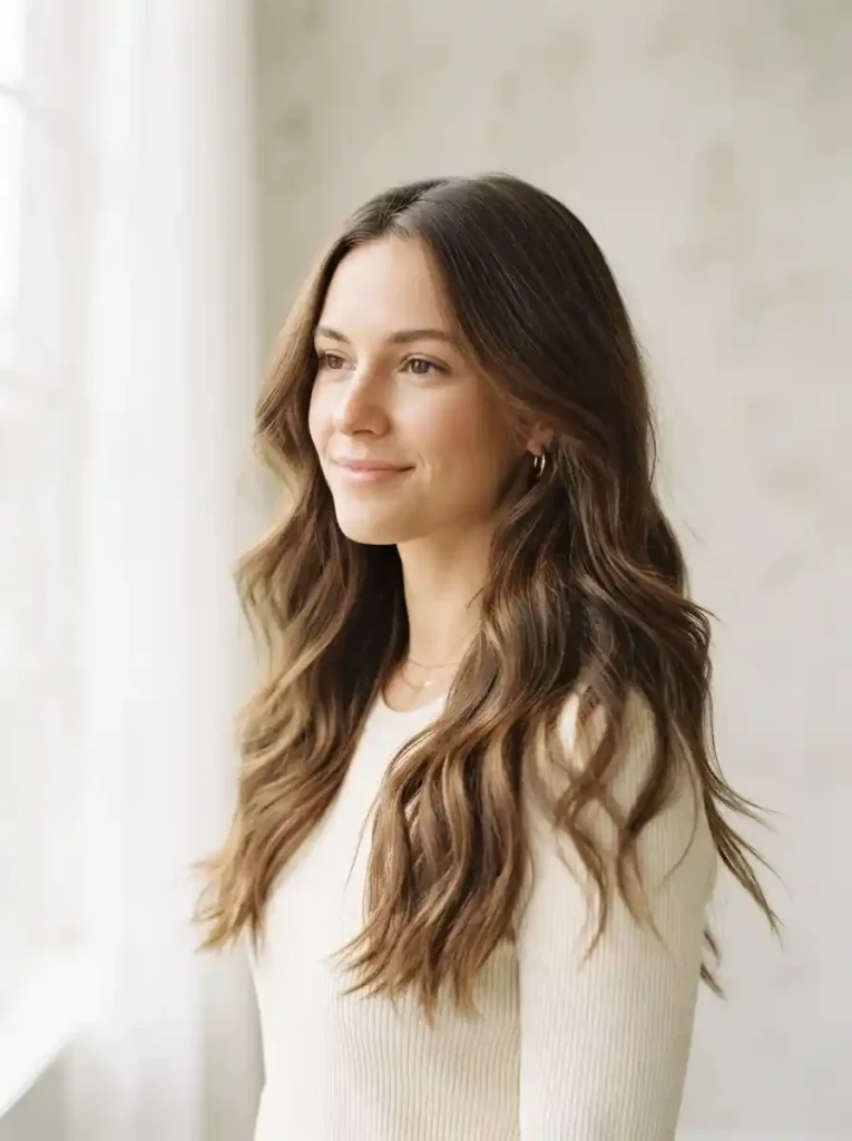 Loose-Romantic-Waves-Wedding-Guest-Hairstyles
