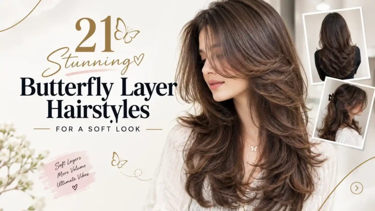21 Stunning Butterfly Layer Hairstyles for a Soft Look
