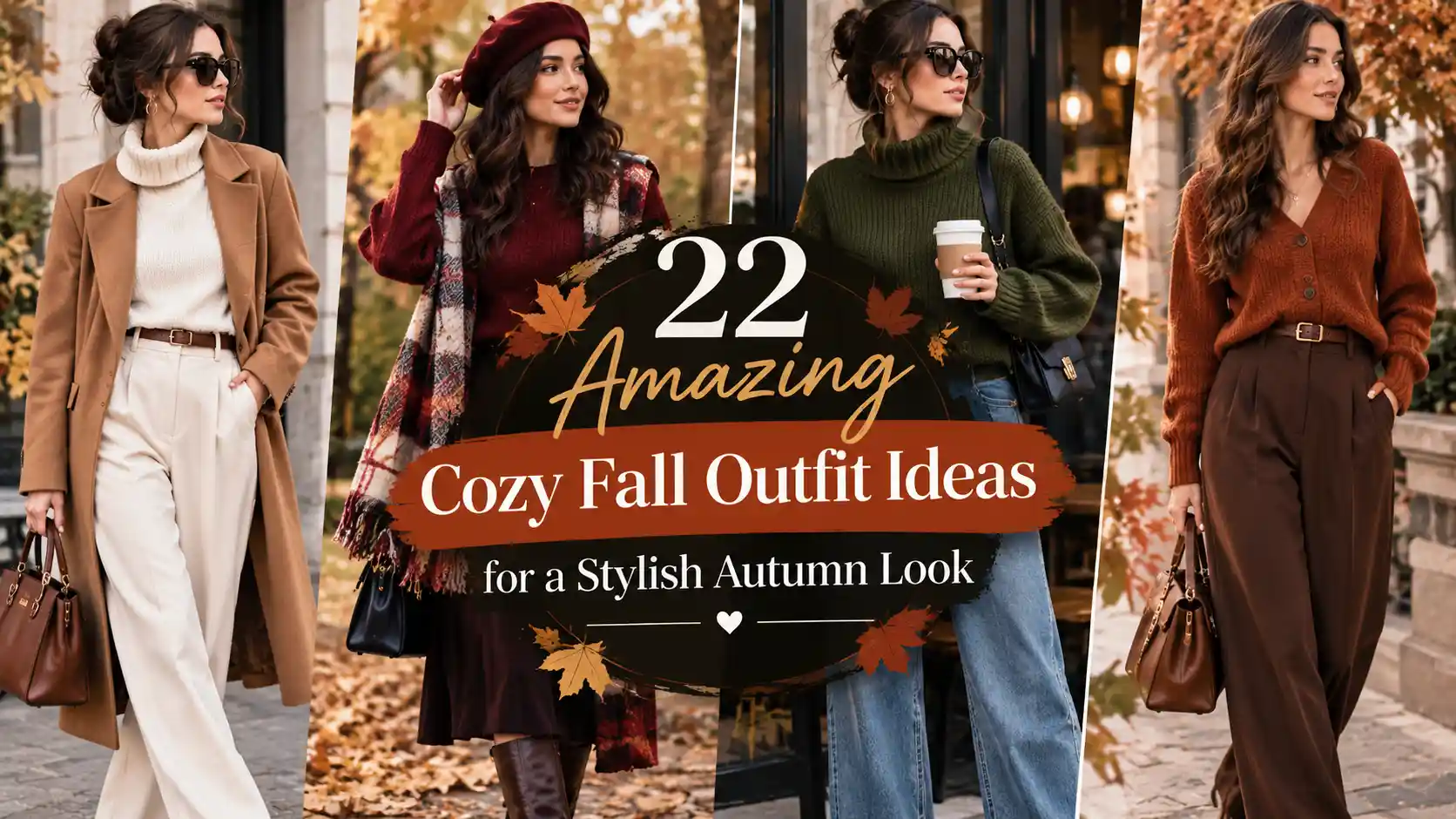 22 Amazing Cozy Fall Outfit Ideas for a Stylish Autumn Look