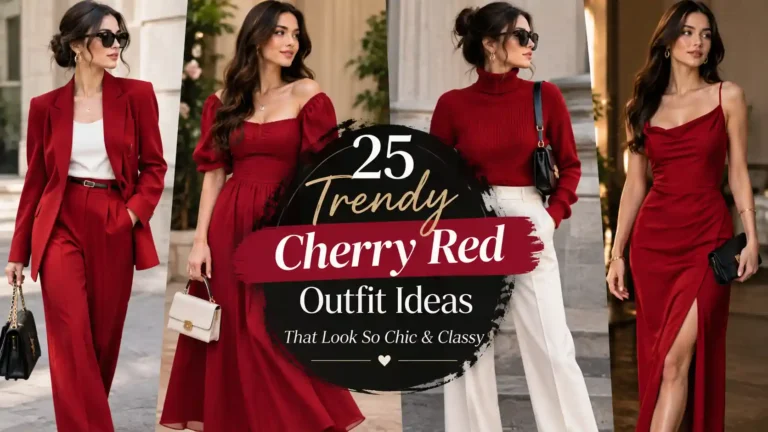 25 Trendy Cherry Red Outfit Ideas That Look So Chic & Classy