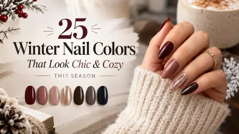 25 Winter Nail Colors That Look Chic & Cozy This Season