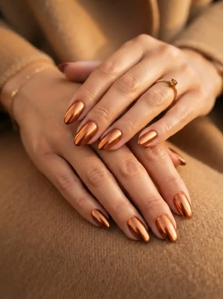 Burnished Copper Nail Color