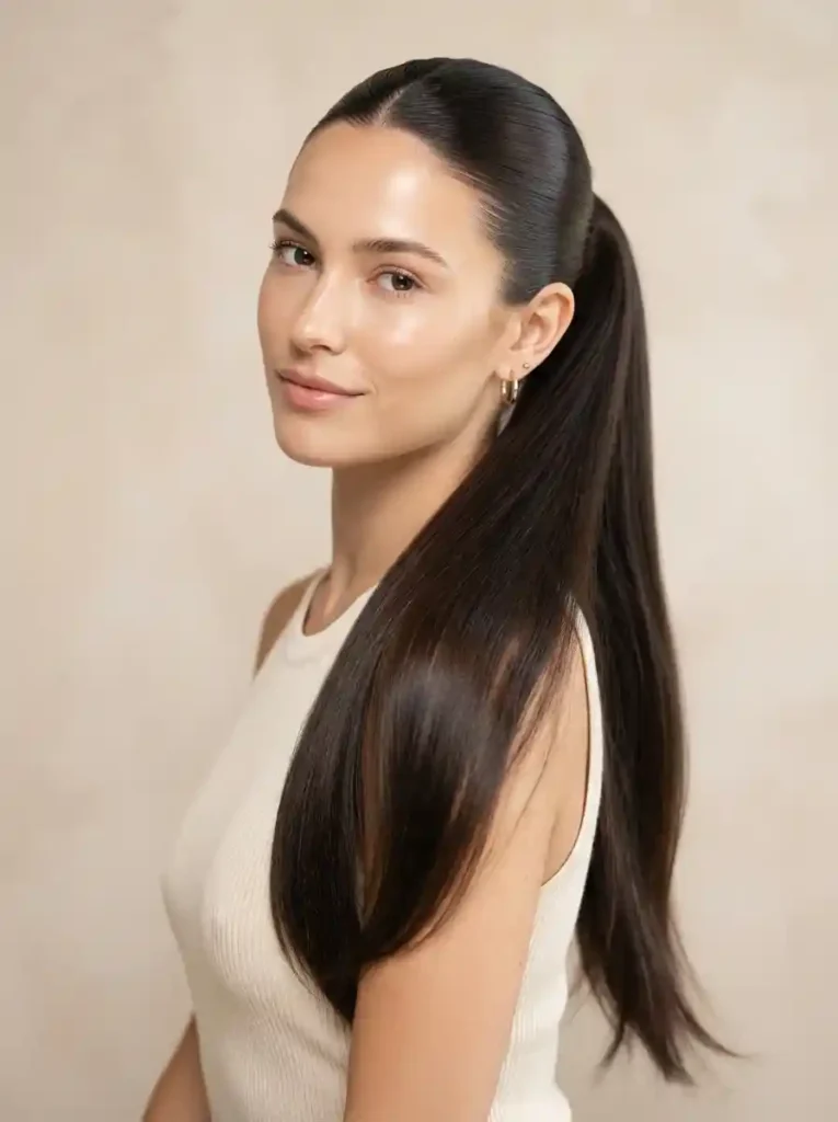 Sleek High Ponytail