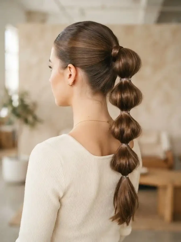 Bubble Ponytail