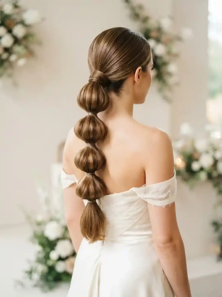 Polished-Bubble-Ponytail.