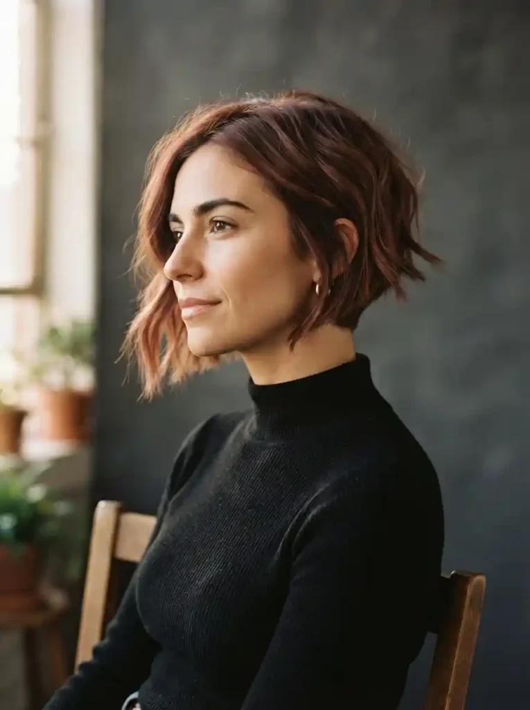 Textured-Tapered-Bob