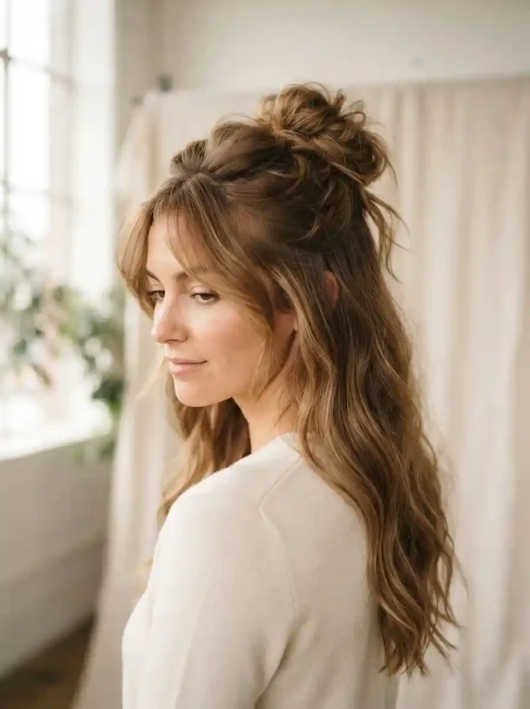 Half-Up-Messy-Bun.