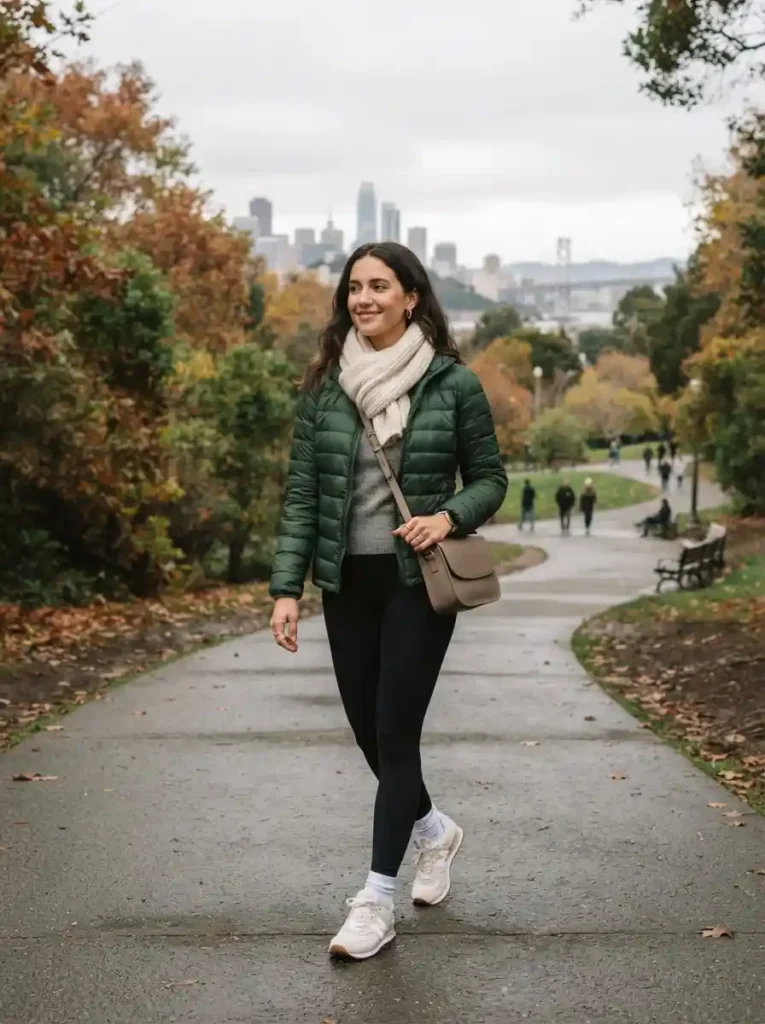 Quilted Jacket Leggings
