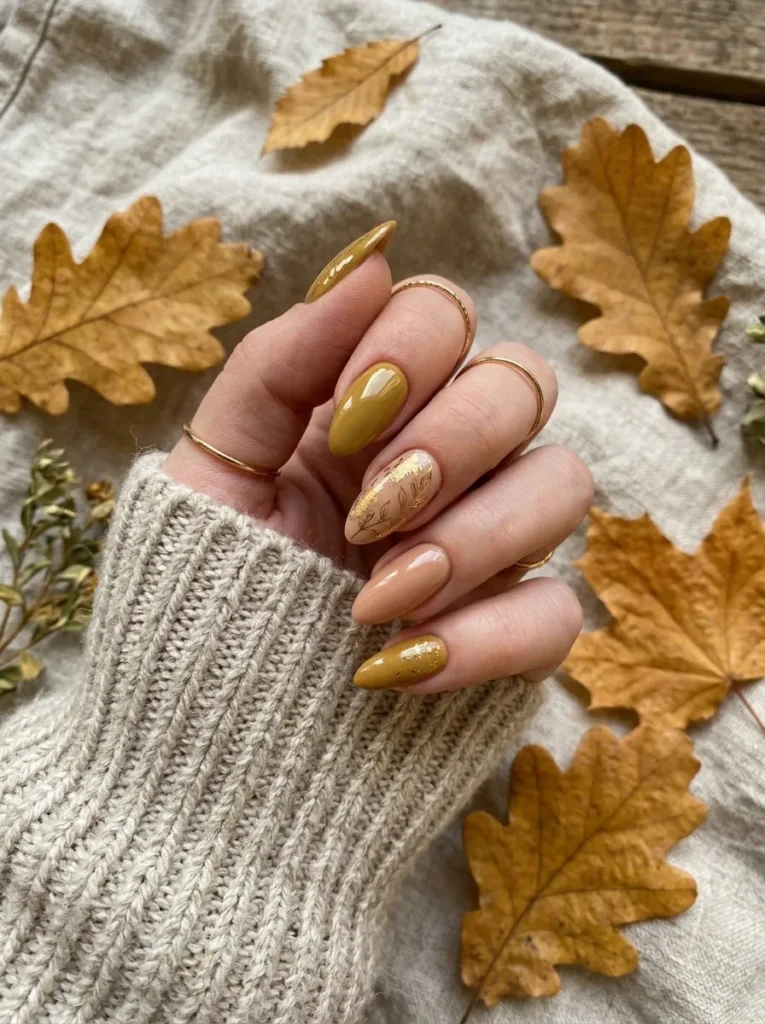 Golden Harvest Nails