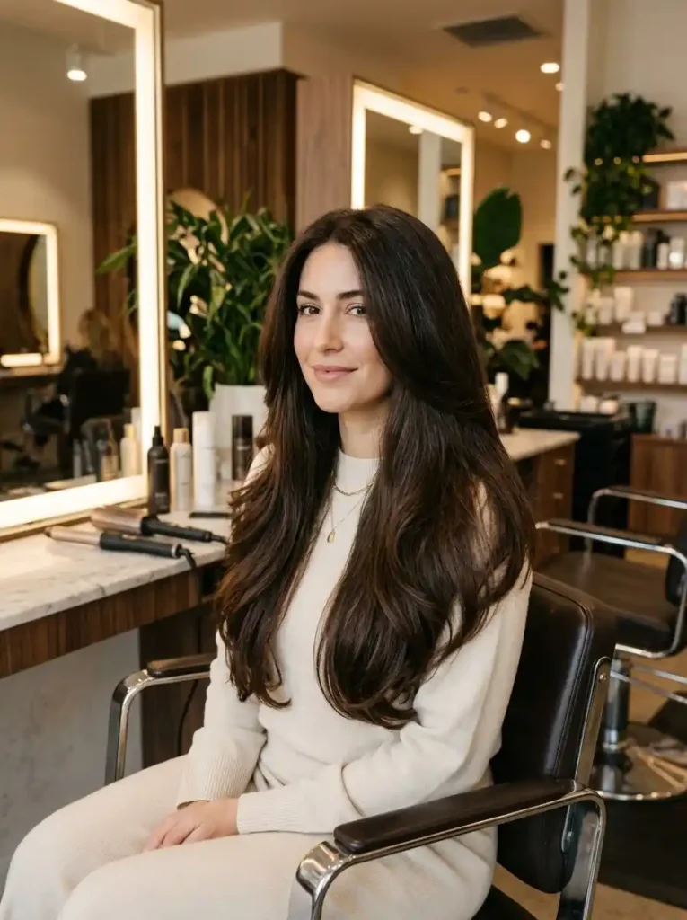  Long Layers for Thick Hair
