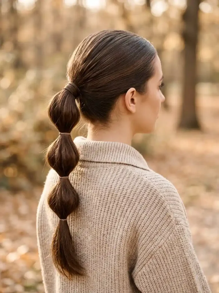  Bubble Ponytail