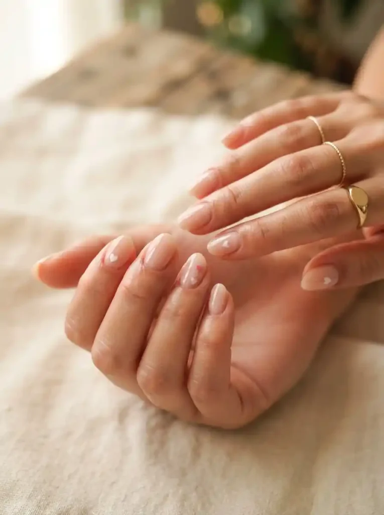 Dainty Heart Nails
