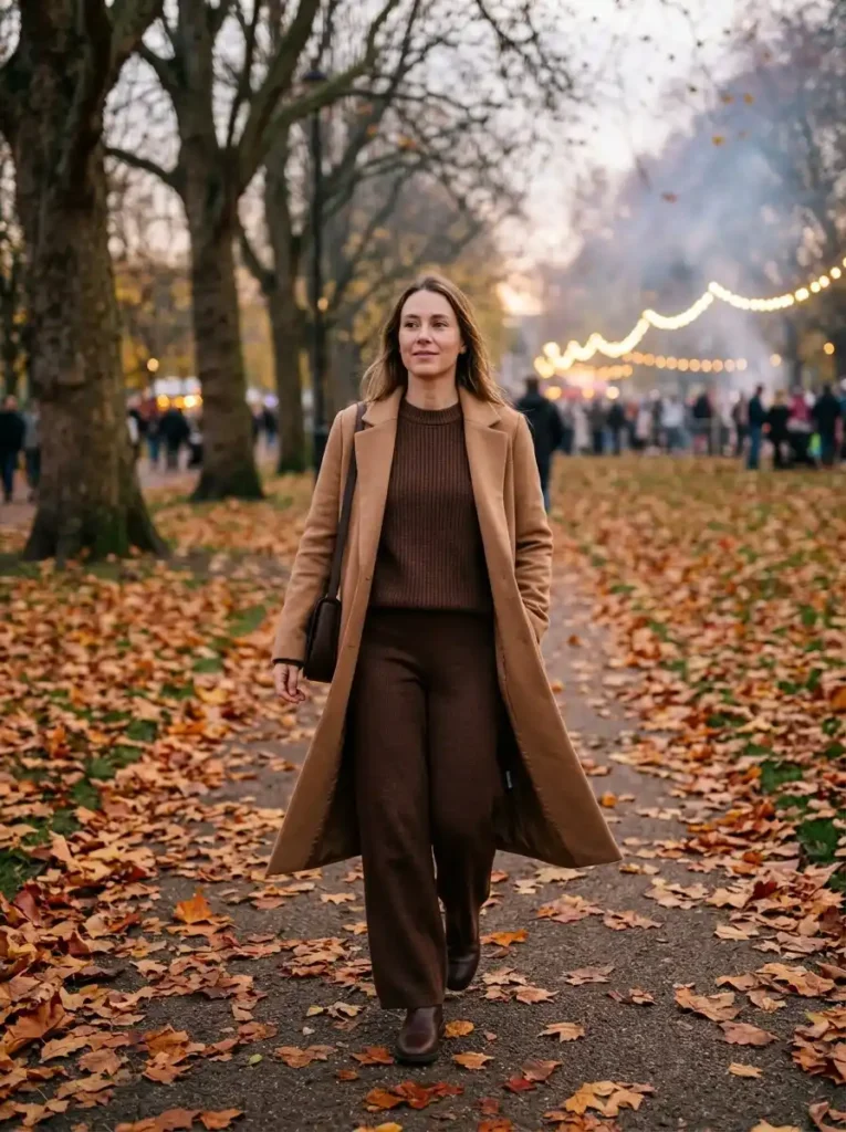 Knit Co-Ord and Long Coat