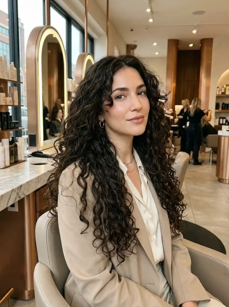 Long Layered Curls