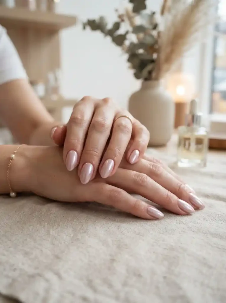 Muted Pink Chrome