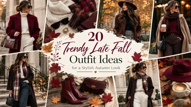 20 Trendy Late Fall Outfit Ideas for a Stylish Autumn Look