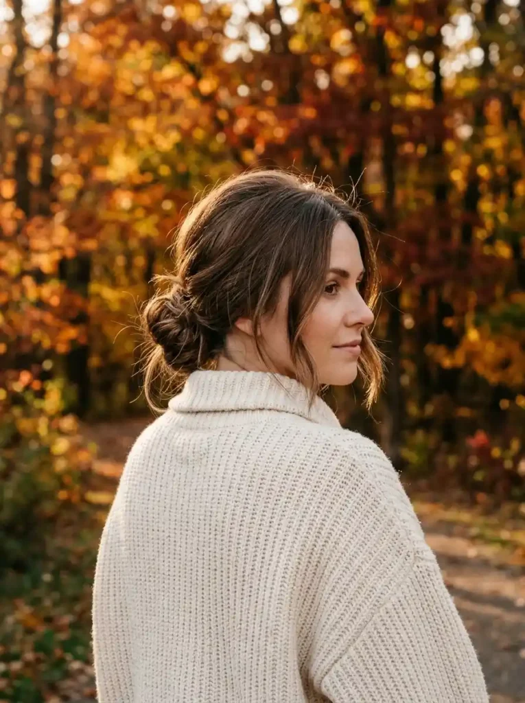 Messy Low Bun