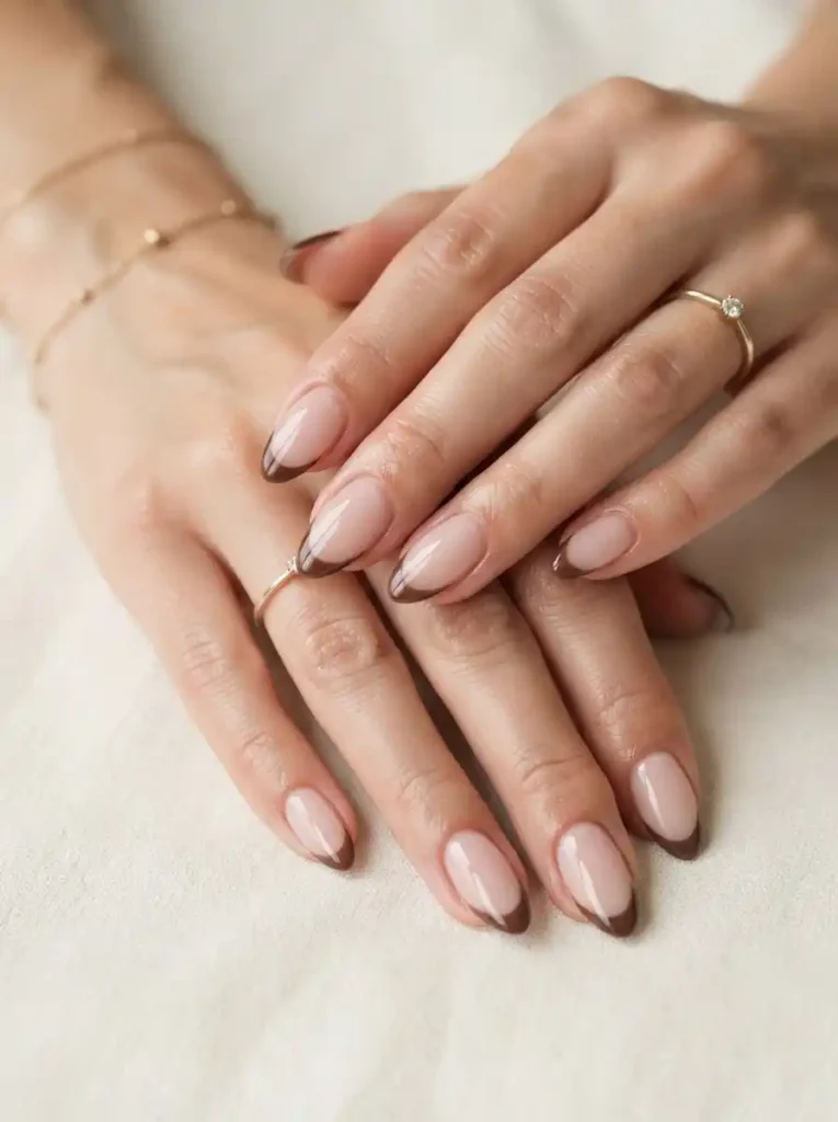 Blush Pink & Chocolate
