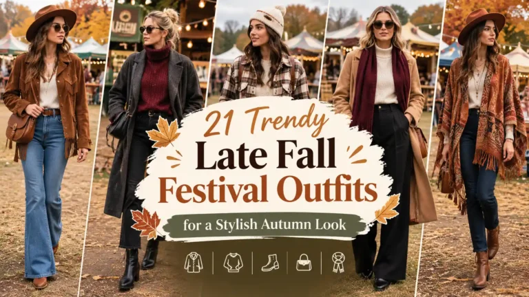 21 Late Fall Festival Outfit for Autumn look
