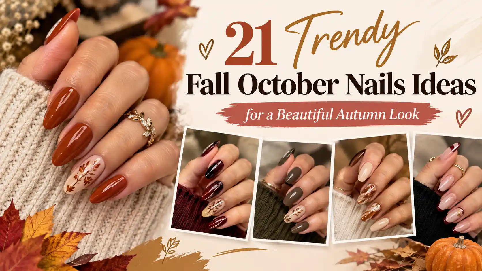 21 Trendy_Fall_October_Nail_Ideas for a autumn look