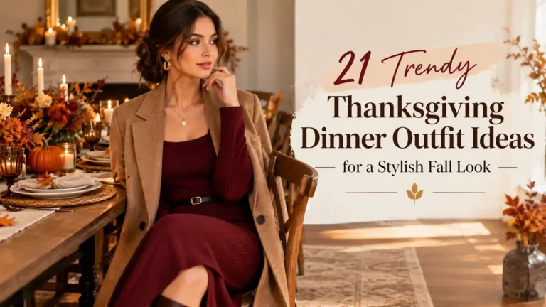 21 Trendy Thanksgiving Dinner Outfit Ideas for a Stylish Fall Look